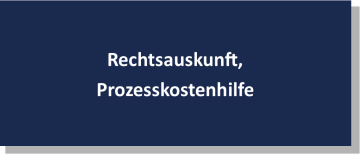 Rechtshilfe, Prozesskostenhilfe, Zeugenbetreuung und Opferentschädigung