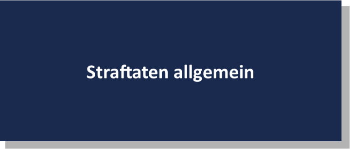 Straftaten allgemein