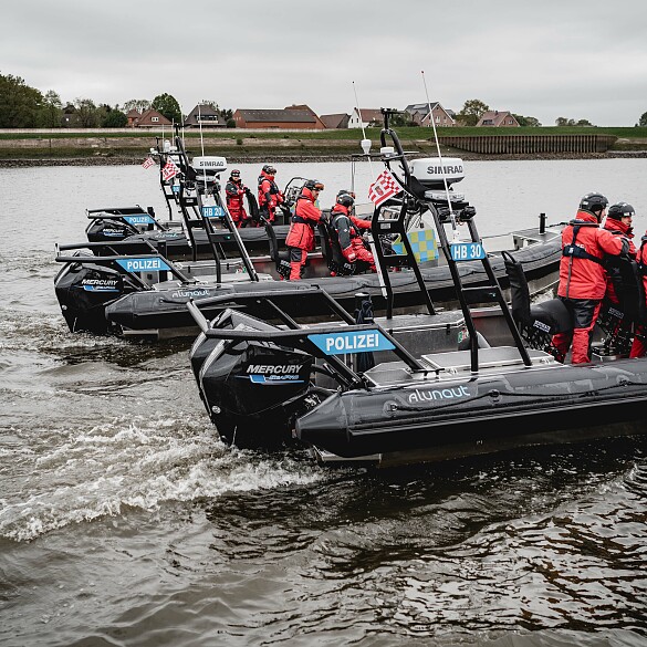 Hier sehen Sie die Festrumpfschlauchboote „Bremen 10“, „Bremen 20“ & „Bremen 30“