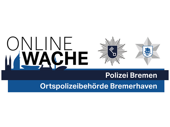 Auf dem Bild ist das Logo der Onlinewache zu sehen.